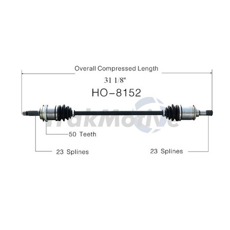 SURTRACK AXLE Cv Axle Shaft, Ho-8152 HO-8152